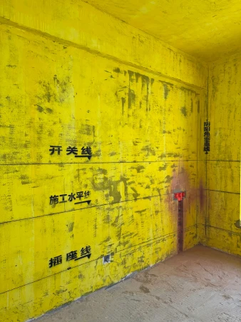 预弹线与放线勘测 · 现场记录