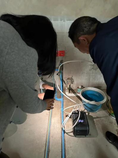水路打压测试