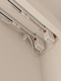 电动窗帘与垂感
